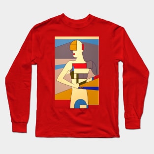 abstract Long Sleeve T-Shirt